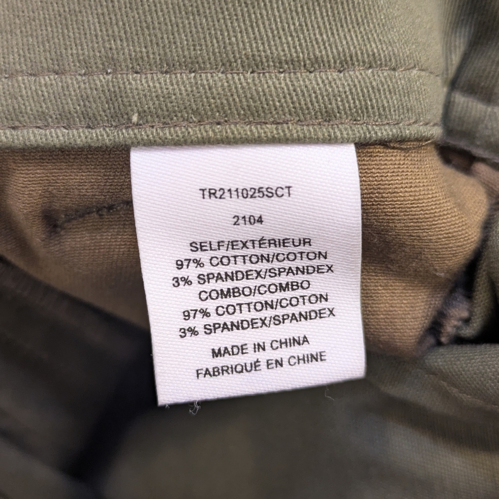 10 Crosby Derek Lam Two-Tone Cargo Pants - Picture 10 of 10